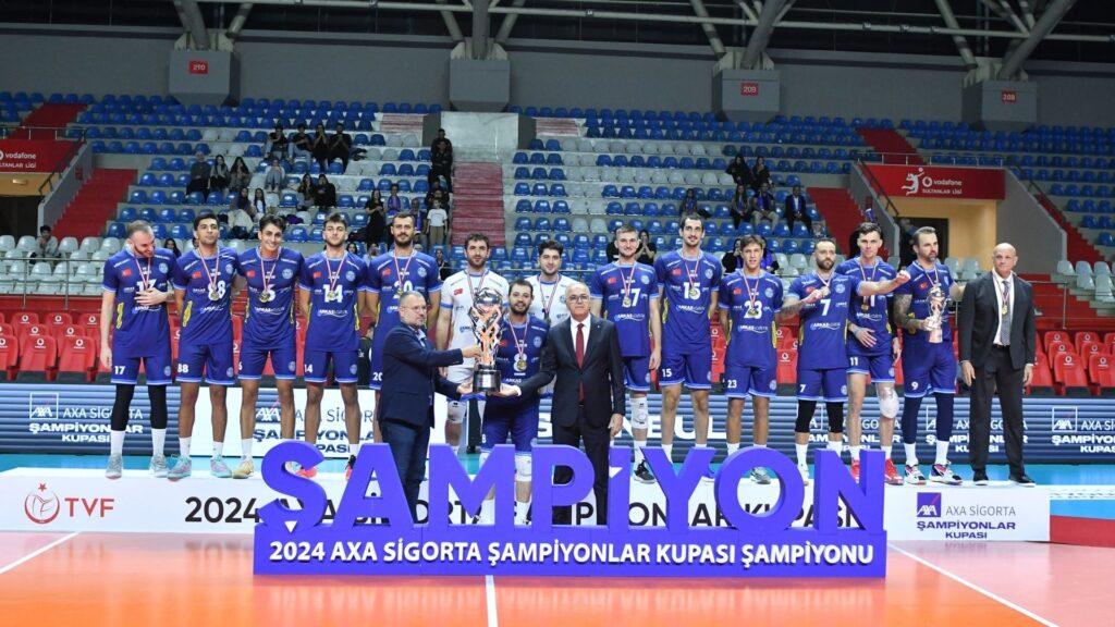 2024 Erkekler AXA Sigorta Şampiyonlar Kupası Şampiyonu Arkas Spor Oldu