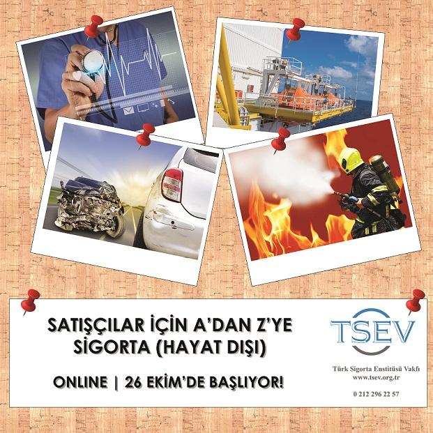 Türk Sigorta Enstitüsü Vakfı (TSEV): Satışçılar İçin A’dan Z’ye Sigorta | 15 Ekim 2020