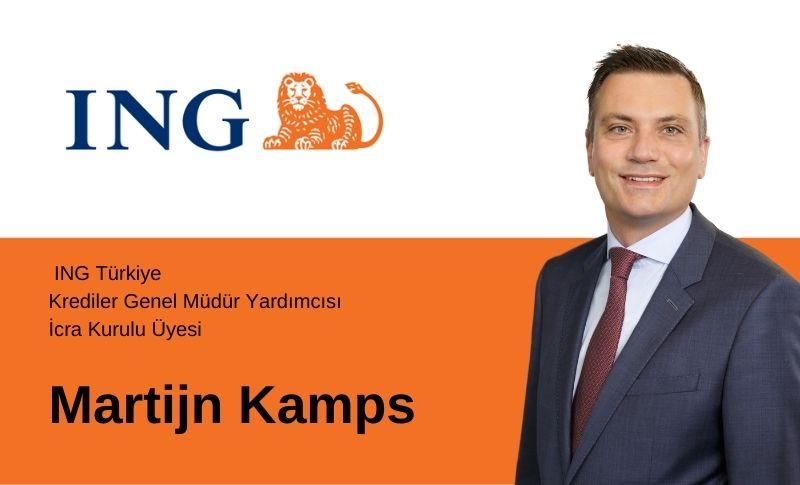 Martijn Kamps ING Türkiye Krediler Genel Müdür Yardımcısı ve İcra Kurulu Üyesi