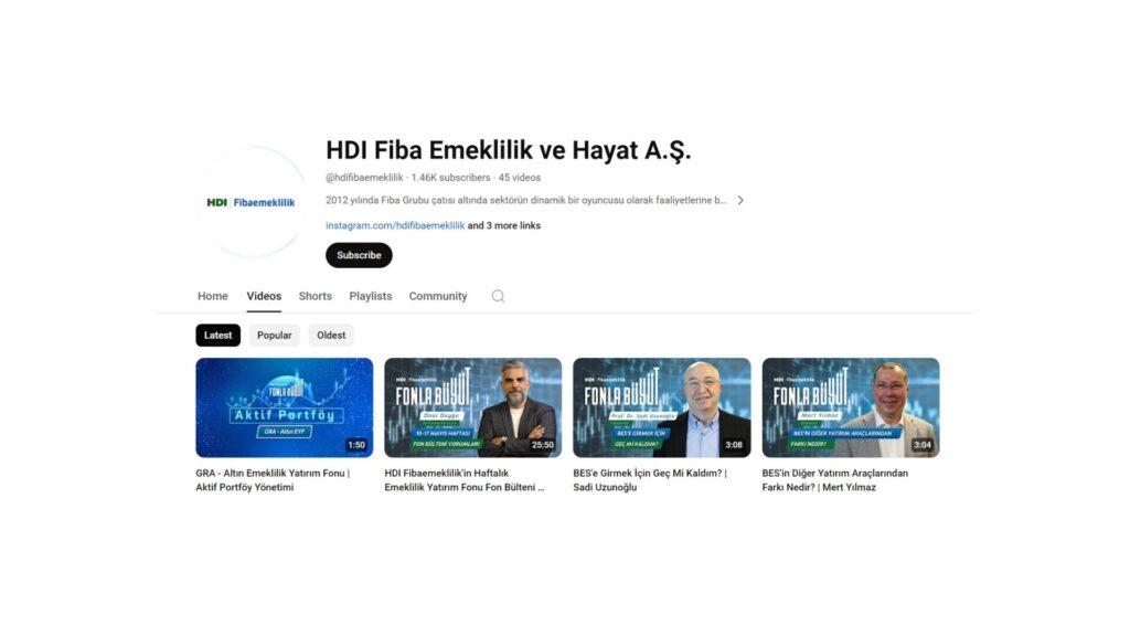 HDI Fibaemeklilik’ten Yeni Youtube Video Serisi: HDI Fibaemeklilik Fonla Büyüt 