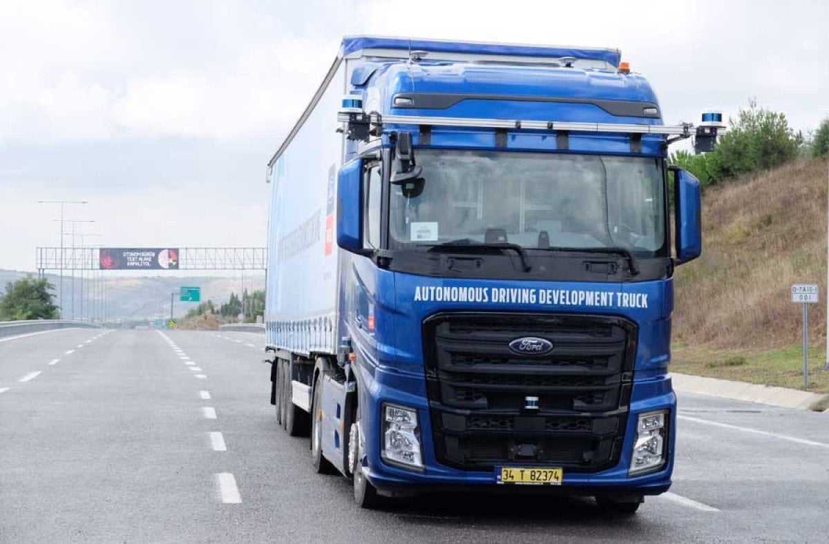 Ford Trucks'tan Otonom Kamyon Test Sürüşü